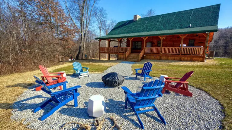 Cabin With Firepit Hocking Hills